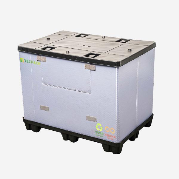 Optional Locks HUADING 1250*850-Hump Safety Stop Type Twin-Sheet Plastic Sleeve Boxes