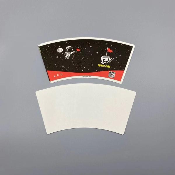 Fã impermeável do copo de papel do estoque do copo de Eco para a bebida quente e fria