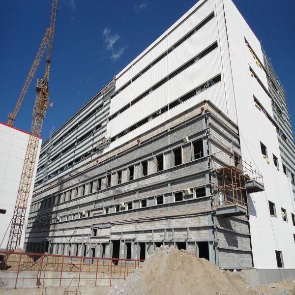 Modular Steel Frame Building Construction Industrial Prefabricated Metal Buildings