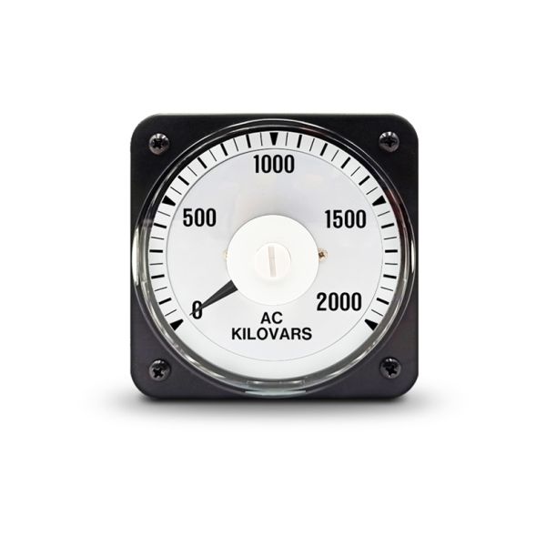 Replace Yokogawa  AC Kilovars Meter 0-2000 kVAR Analog Panel Meter, Zinc-Plated Iron Casing