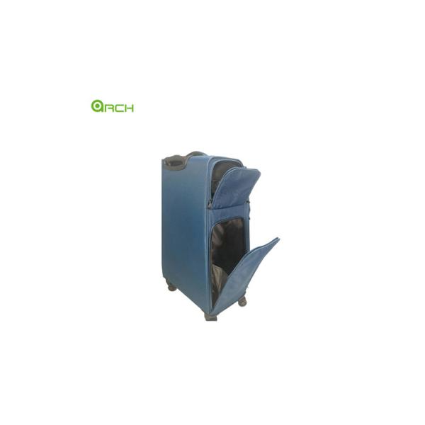 Manufacturer Super light suitcase Travel Trolley Soft Sided Luggage with spinner wheels