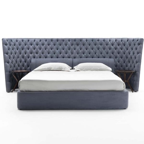 2.2m King Size Fabric Bed 3.46m Modern Bedroom Furniture Sets 59.0in