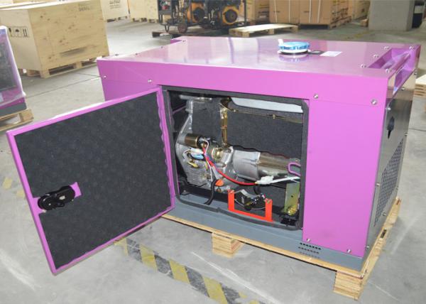 8000w 50Hz Single Phase Silent Portable Generator Genset 820*630*700mm