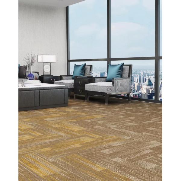 Commercial Office Nylon Carpet Tiles with PVC Backing Heavy Duty and Easy to Install