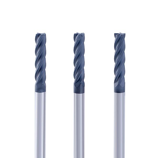 High Precision Diamond Coating Solid Carbide End Mill Cutter For Graphite Processing