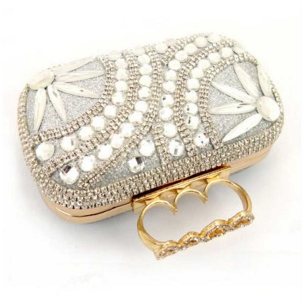 Europe and diamond evening bag evening bag princess bride