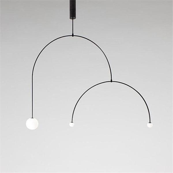 Art Chandelier Designer Iron Balance Chandelier Scandinavian Mobile Chandelier Lighting(WH-MI-166)