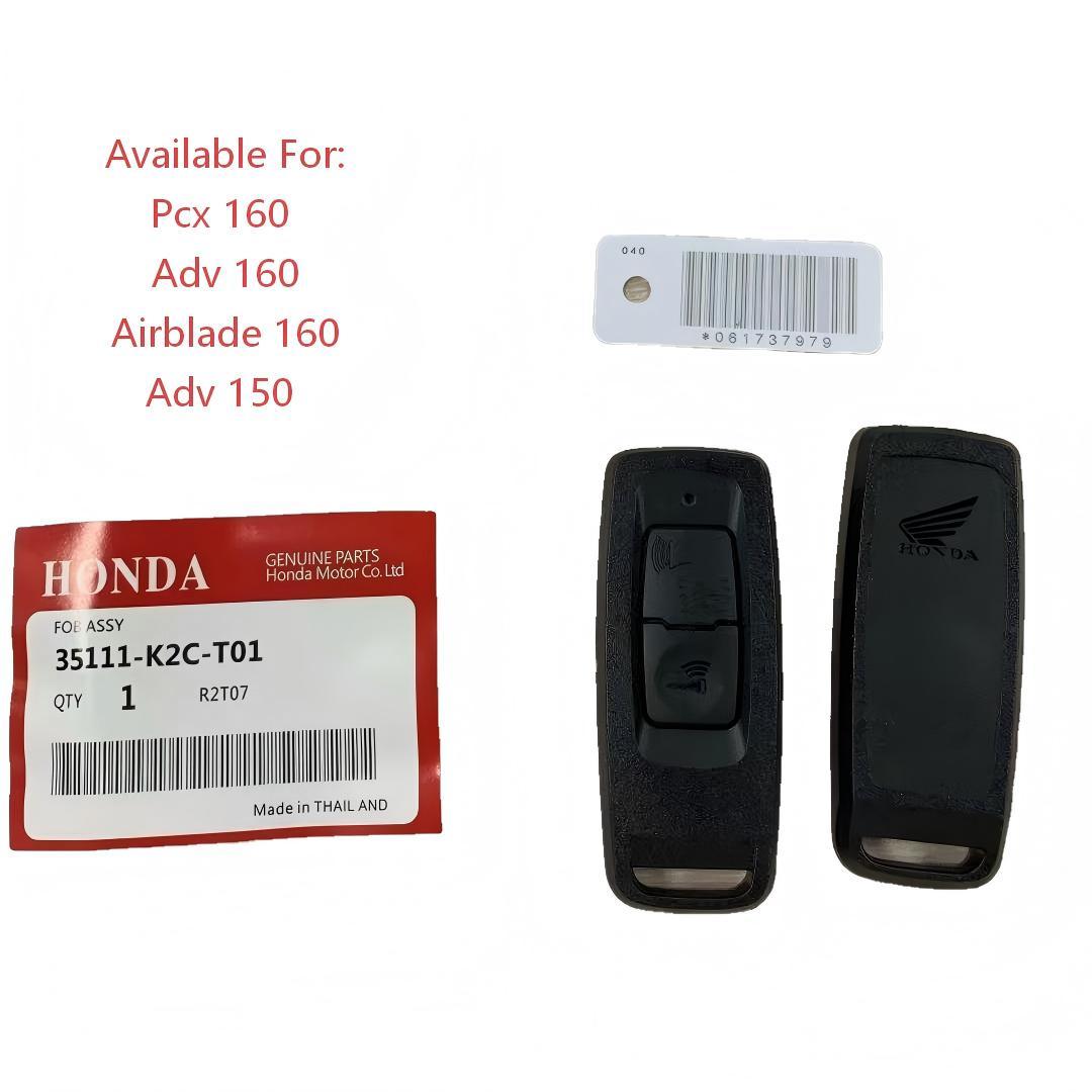 Motorcycle Remote Key 434MHz 47 Chip 35111-K2C-T01 For Honda