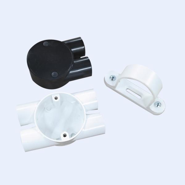 Preto 25mm branco fêmea da canalização 20mm de Upvc do adaptador da categoria de ABC com bucha