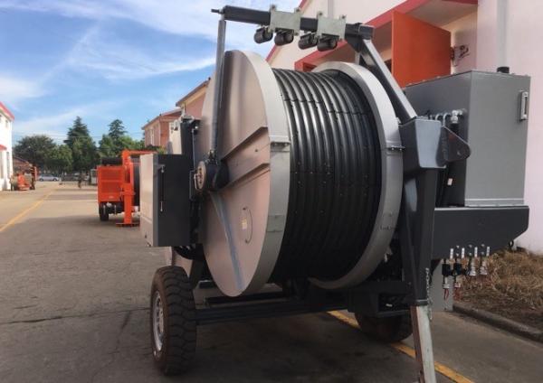 Tensor hidráulico Rexroth alemão 90kN 9T de Cummins 118kw para 2 trabalhos dos condutores junto