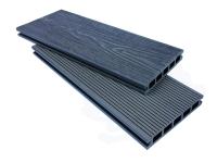 Eco 3D amigável gravou placas compostas do piso do piso de WPC 6m para o jardim exterior