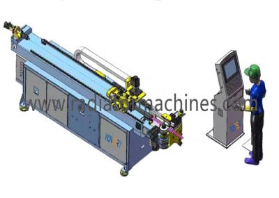Tubulação servo automática elétrica 200mm de Hybird da máquina de dobra do óleo para as peças da motocicleta