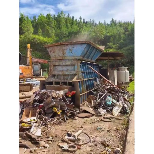 QSW-630 Box Shear Solution for Oversized Scrap Metal and Bulky Ferrous Handling