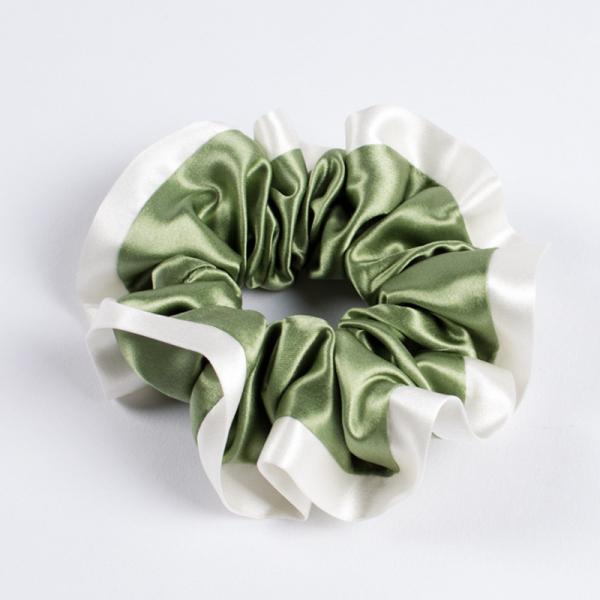 100% Pure Mulberry Silk Scrunchies For Women Soft Silk Hair Scrunchies For Women Prevents Hair From Frizzing And Damage