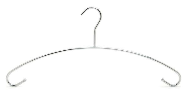 Polished Ultra Thin 17.6x8.0x0.22 Chrome Wire Hangers