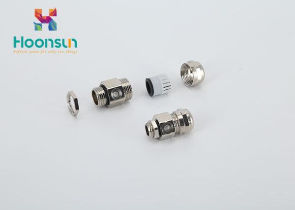 M12 x 1.5 Air Breather Valve / Cable gland Breathable Vent Valve Series For Lighting