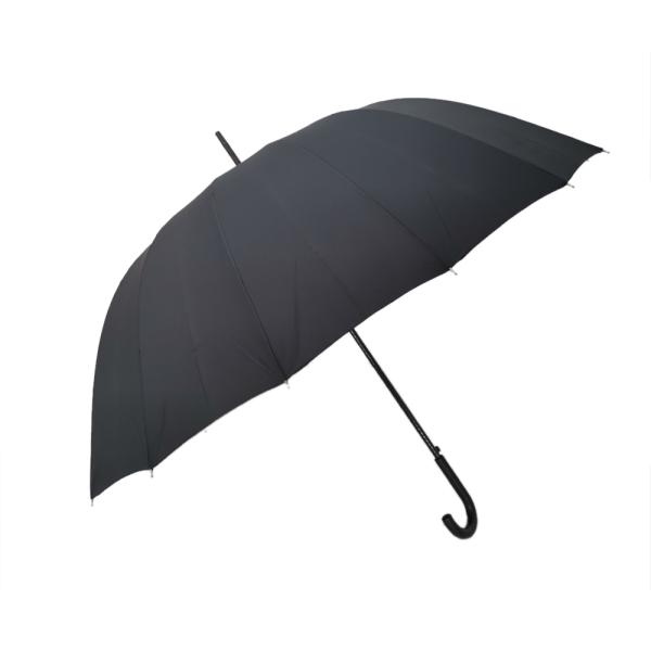 30 Inch Strong Umbrella Wind Resistant With Fiberglass Frame And Crook Handle
