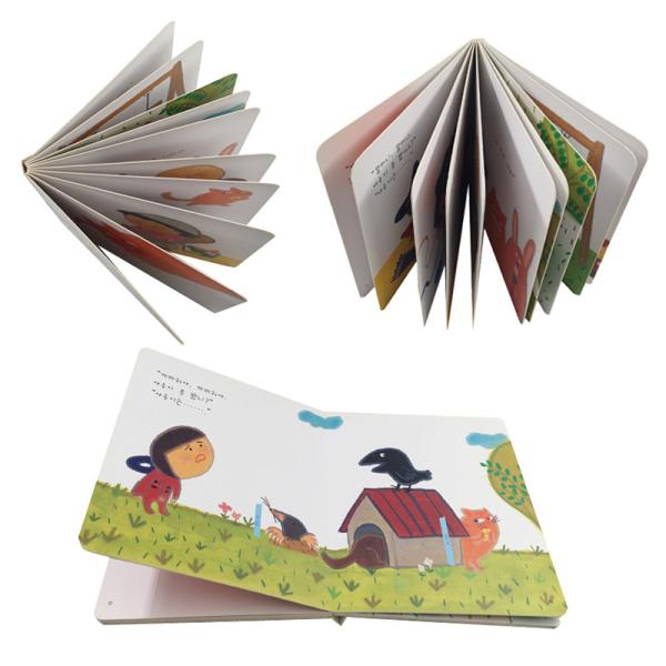 Colorful Hardcover Printing And Binding English Animal Cartoon Story Book For Children