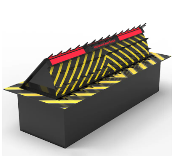Anti Corrosion Hydraulic Road Blocker Waterproof IP68 Hydraulic Vehicle Barriers