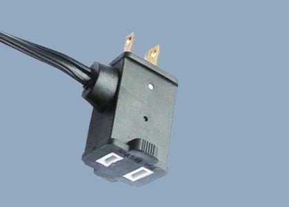 UL CUL CSA 15A 125V 2 Pin Prong NEMA 1-15P  Pigtail  Plug Adapter American UL Power Cord