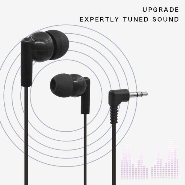 3.5mm Handsfree Earphone Universal Wire Earbud Headphone With Microphone for Phone Style on-ear Sensitivity 104±10%DB