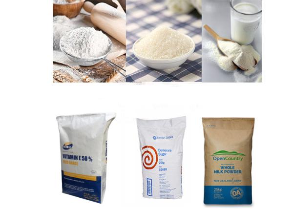 25kg 3 Layer paper Powder Bags 20kg Industrial Cement Paper Bag Pp Pe Inner