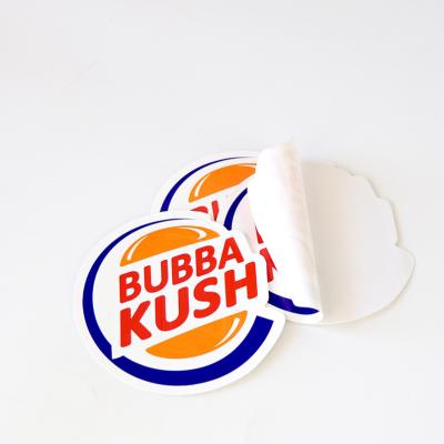 Oil Proof UV Resist Die Cut Sticker Labels Crack Peel Self Adhesive PVC Sticker