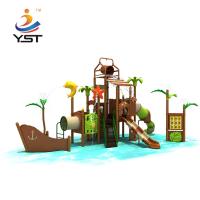 Équipement extérieur du terrain de jeu d'enfants de série de bateau de pirate des enfants commerciaux de parc d'attractions pour le jardin d'enfants