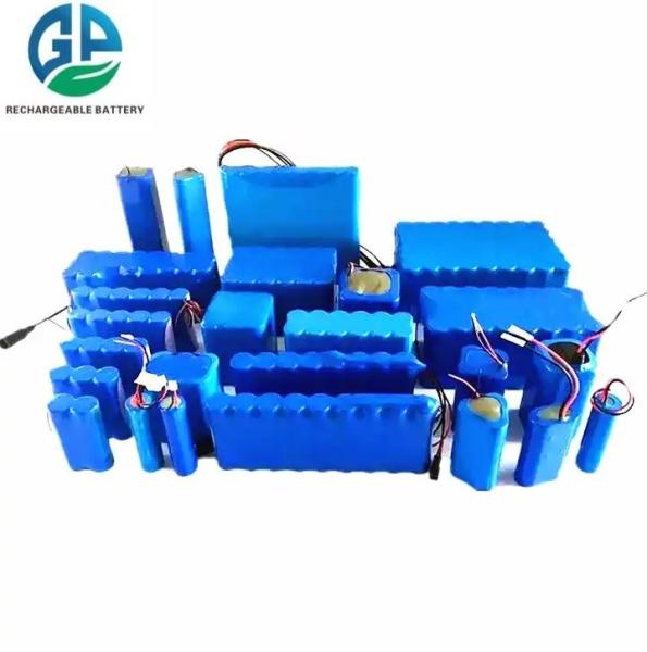 Customized 18650 Lithium Rechargeable Battery ICR18650 Battery Pack 3.7v 5p 6p 2500mAh