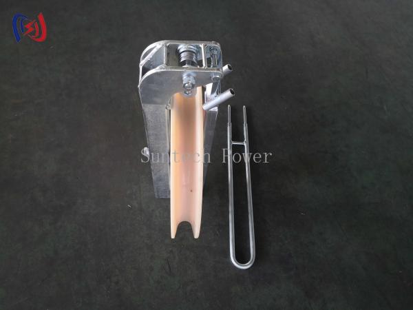 ヘリコプターコンダクターのストリングブロック 508 X 75MM 重用ワイヤロープポリー