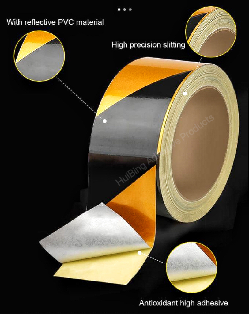 Waterproof Non-slip Wear-resistant Reflective Tape for Road Safety and Advertisement Grade Marking