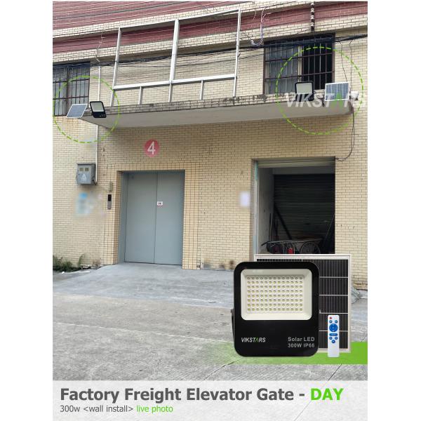 Battery Replaceblae 60w 100w 200W 300w Solar Flood Lights With Glass Cover