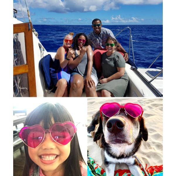 Color Tinted Glasses Light Therapy Sunglasses Irlen Syndrome Glasses