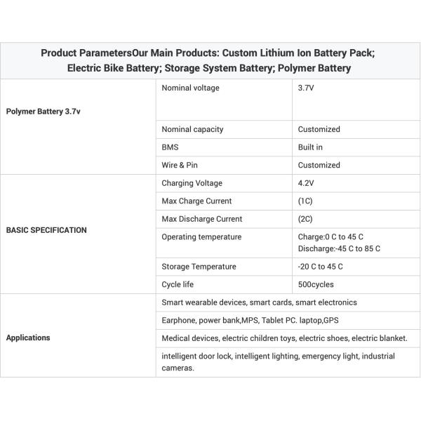 OEM ODM Фабричная цена Перезаряжаемая литийная батарея lifepo4 Клетка 3,7v цифровые батареи литийные батареи