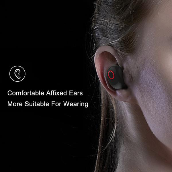 Наушника Bluetooth наушников наушников Bluetooth 5,0 наушники невидимого беспроводного хэндс-фри резвятся шлемофон игры Earbuds