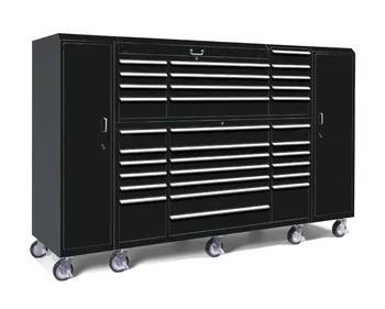 Garage and Workshop Heavy Duty ESD Rolling Lockable Metal Tool Cabinets with Drawers