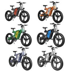 Long Range Men'S Fat Tire Electric Bike City Commuter Electric Bike 48V