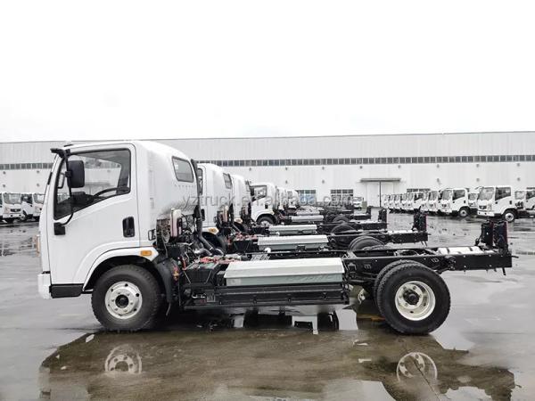 3/5Ton Electric Cargo Truck Chassis Cargo Tank length ≤4.2m Driver's Seat Normal