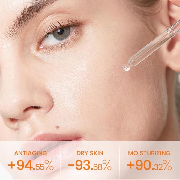 Anti-Aging Whitening Facial Serum with Retinol Vitamin C Hyaluronic Acid for Skin Care