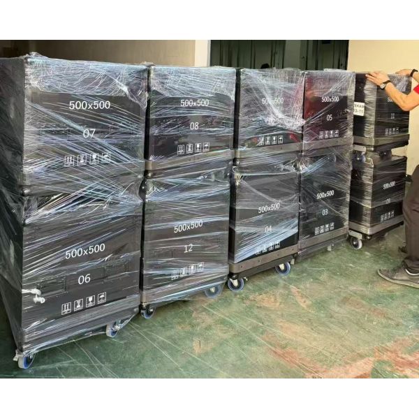 P1.9 1000x1000mm Transparent Led Wall Display Screen Indoor Panel Energy Saving