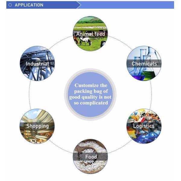 Professional BOPP Laminated PP Woven Bags / Agricultural Bags SGS Approved