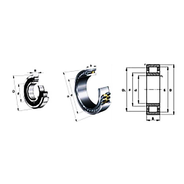 NJ2312 P6 Cylindrical Roller Bearing For Forestry Machinery 60x130x46mm