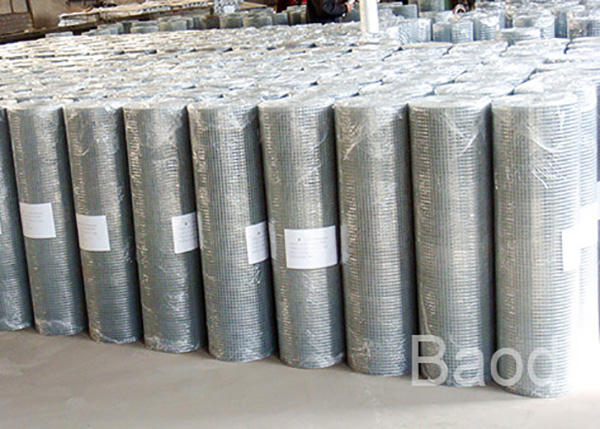 Electric Galvanised Welded Wire Fabric / Welded Wire Screen Packed In Plastic Film