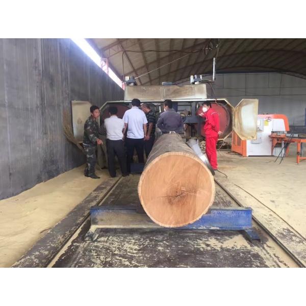 Древесина лесопилки диапазона журнала большая увидела сверхмощную машину лесопильного завода для трудного тимберса