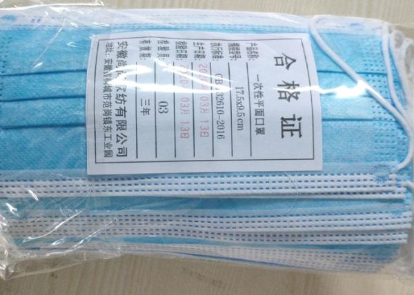 10pcs/Bag Breathable CE Anti Pollution Earloop Face Mask