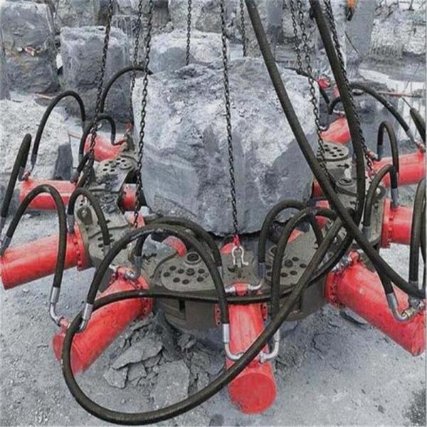 Дробилка 150mm кучи круглой гидравлической машины выключателя кучи конкретная