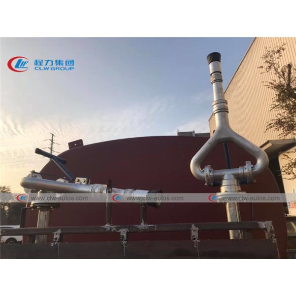 Тележка Bowser воды 5000L нержавеющей стали 304 углерода ISUZU стальная