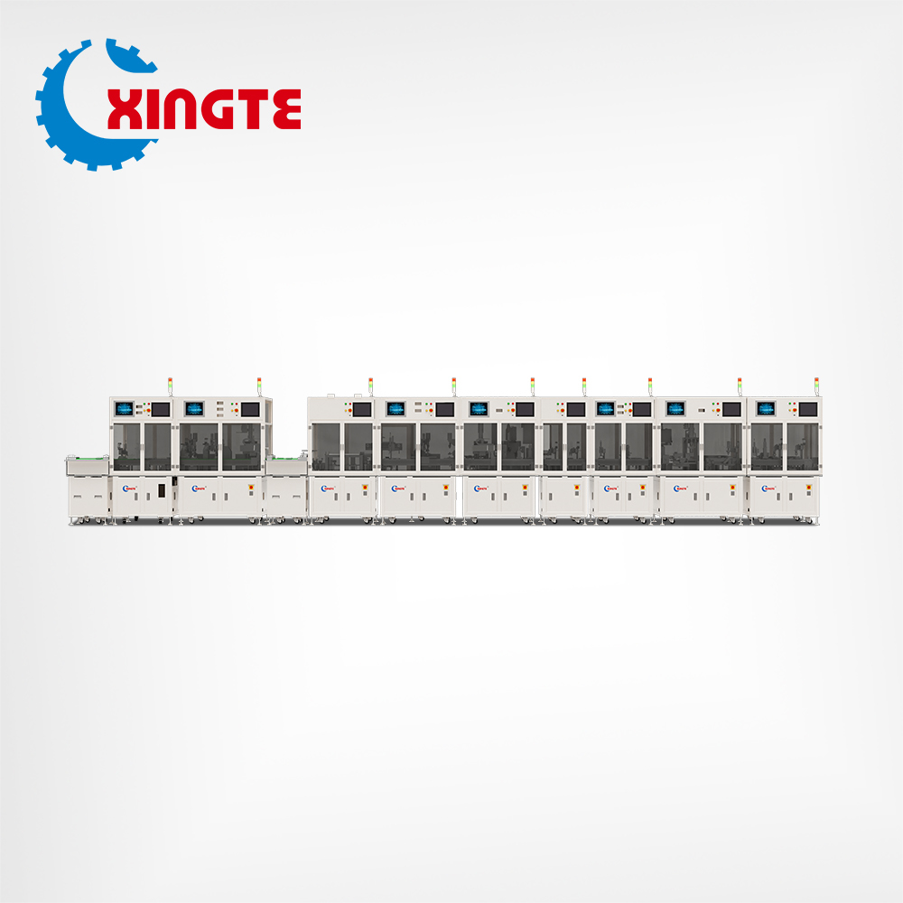 Motor End Cover Automatic Line with 600 Pcs UPH, 99% Yield Rate and Visual Inspection for Automotive Brushed Motors
