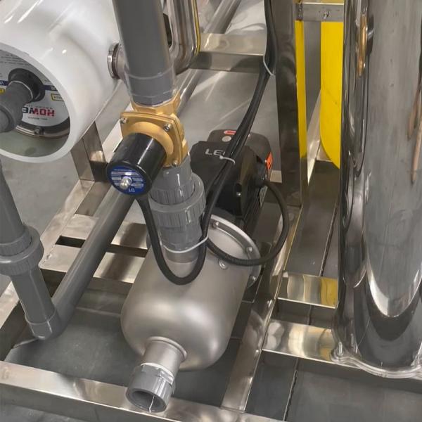 380V/1.5Kw Two Stage Industrial Reverse Osmosis Water Purifier with Good Configuration