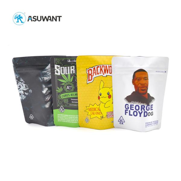 Os sacos descartáveis do alimento de Plasic Mylar levantam-se o aquecimento amigável do auto de Eco do malote